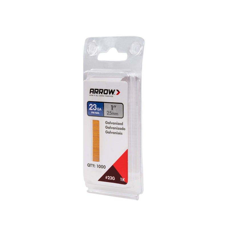 Arrow Fastener Arrow 23G25-1K Arrow 1-Inch Pin Nail, 1000-Pack - Image 3